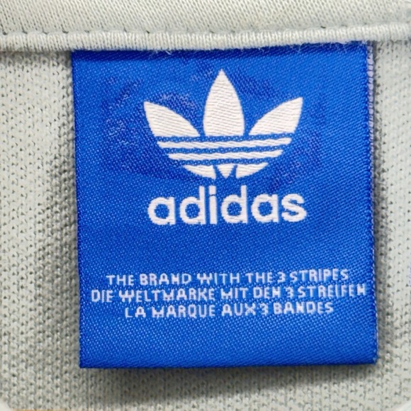 Adidas Originals Men's Large Baseball Style Snap Front Jersey Shirt Mint Green - Picture 4 of 9